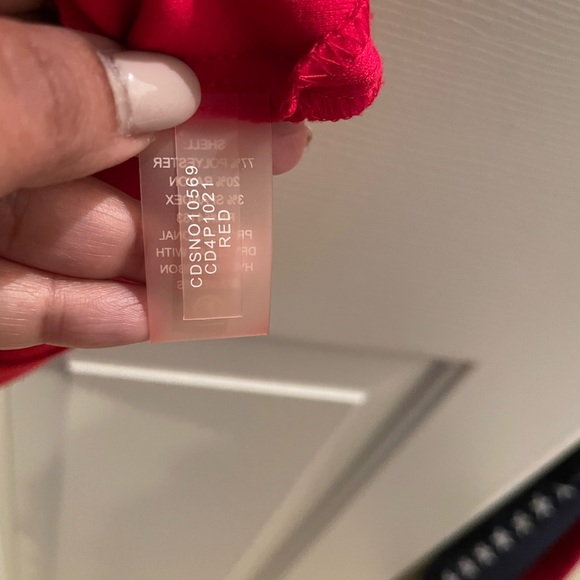 Calvin Klein red midi dress - Picture 10 of 12